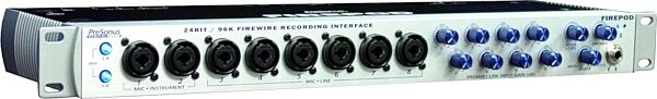 open zoom image for PreSonus Firepod FireWire Interface with Preamps, Right Angle