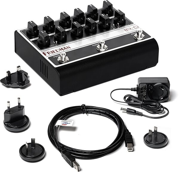 open zoom image for Friedman IR-D Dual-Channel All-Tube High-Voltage Preamp, New, Action Position Back