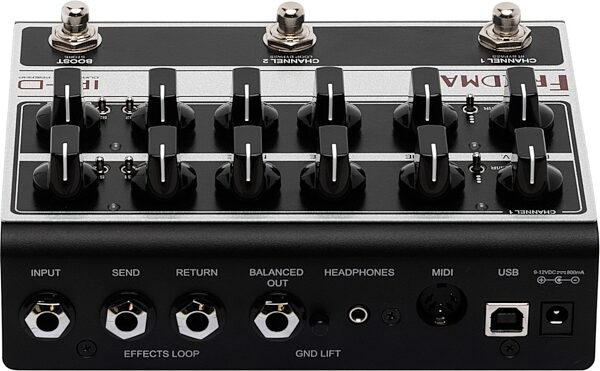 open zoom image for Friedman IR-D Dual-Channel All-Tube High-Voltage Preamp, New, Action Position Back