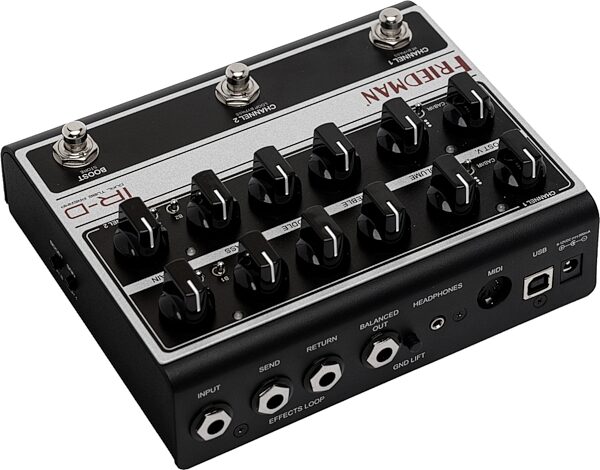 open zoom image for Friedman IR-D Dual-Channel All-Tube High-Voltage Preamp, New, Action Position Back