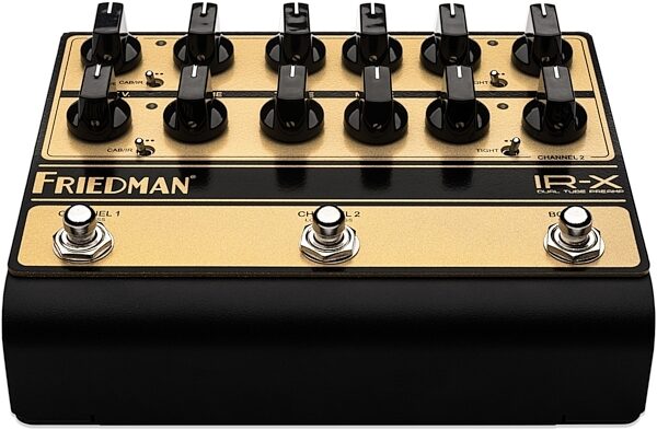 open zoom image for Friedman IR-X Dual-Channel Tube Preamp High Voltage DI/IR Direct Box, New, Action Position Back