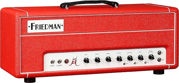 open zoom image for Friedman Jake E Lee Guitar Amplifier Head (50 Watts), New, Action Position Back