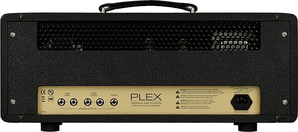 open zoom image for Friedman Plex Vintage Collection Guitar Amplifier Head (50 Watts), Open Box (Very Good), Action Position Back