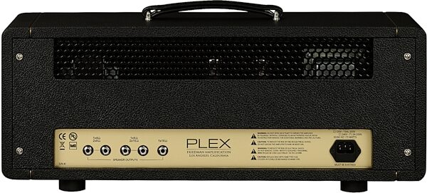 open zoom image for Friedman Plex Vintage Collection Guitar Amplifier Head (50 Watts), Open Box (Very Good), Action Position Back