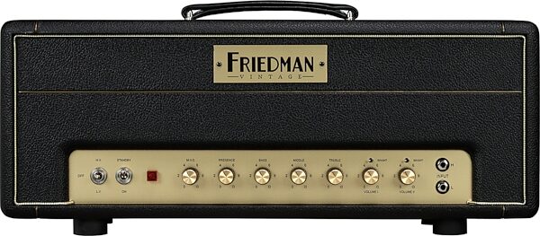 open zoom image for Friedman Plex Vintage Collection Guitar Amplifier Head (50 Watts), Open Box (Very Good), Action Position Back