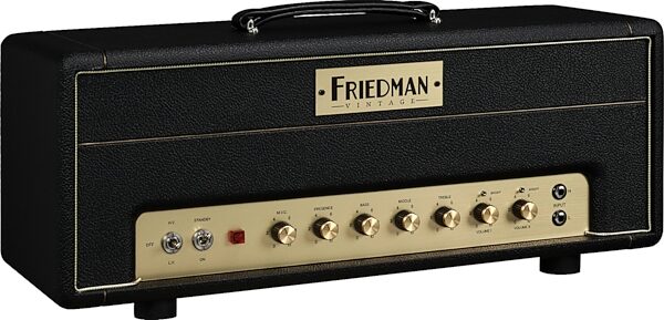 open zoom image for Friedman Plex Vintage Collection Guitar Amplifier Head (50 Watts), Open Box (Very Good), Action Position Back