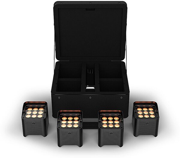 open zoom image for Chauvet DJ Freedom Par Q9 X4 Lighting Package, Open Box (Like New), Main