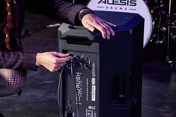 open zoom image for HeadRush FRFR112 MKII Bluetooth Powered Speaker Cabinet (2500 Watts), New, Action Position Back