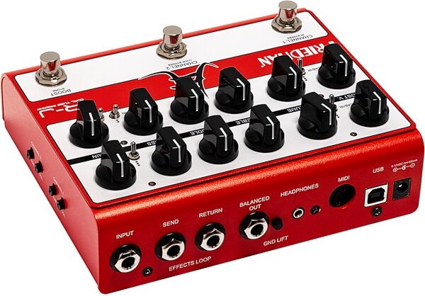 open zoom image for Friedman IR-J Jake E Lee Dual Tube Preamp, New, Action Position Back
