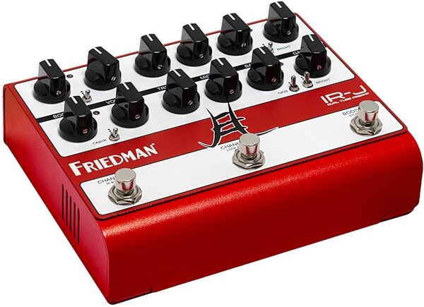 open zoom image for Friedman IR-J Jake E Lee Dual Tube Preamp, New, Action Position Back