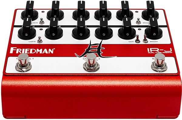 open zoom image for Friedman IR-J Jake E Lee Dual Tube Preamp, New, Action Position Back
