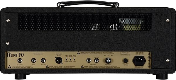 open zoom image for Friedman Runt 50 Guitar Amplifier Head, 2-Channel (50 Watts), New, Action Position Back