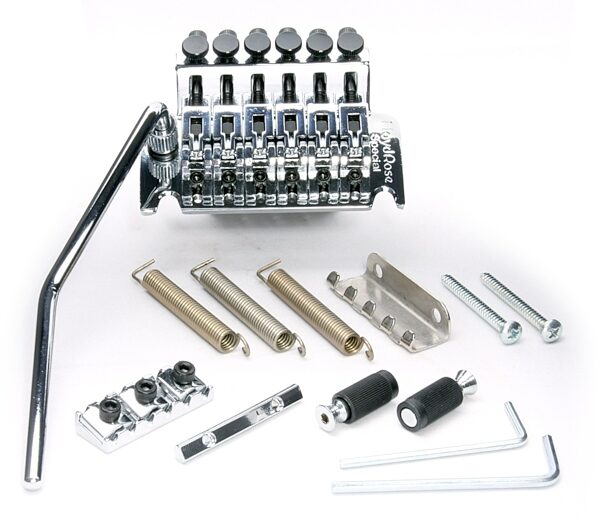open zoom image for Floyd Rose Special Tremolo Bridge with R2 Nut, Chrome