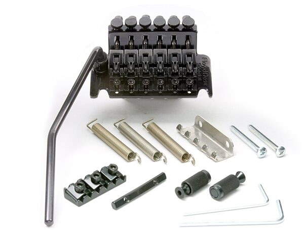 open zoom image for Floyd Rose Special Tremolo Bridge with R3 Nut, Black