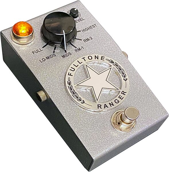 open zoom image for Fulltone Custom Shop Ranger Treble Booster Pedal, New, Action Position Back
