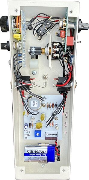 open zoom image for Fulltone Custom Shop Supa Wah Pedal, New, Action Position Back