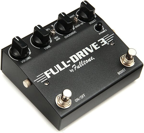 open zoom image for Fulltone FD3 Overdrive Boost Pedal, New, Action Position Back
