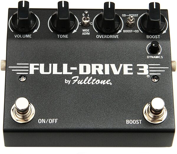 open zoom image for Fulltone FD3 Overdrive Boost Pedal, New, Action Position Back