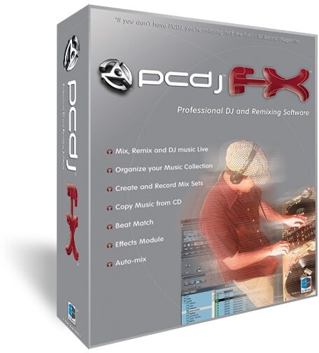 open zoom image for PCDJ FX Pro DJ Software (Windows), Main
