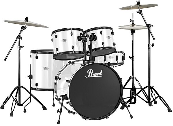 open zoom image for Pearl FZ725B Forum 5-Piece Drum Kit, White