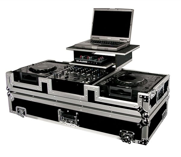 open zoom image for Odyssey FZGS12CDJW CD DJ Coffin Case with Wheels, Main