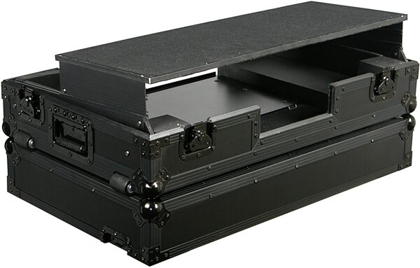 open zoom image for Odyssey FZGSNS7WBL Black Label Numark NS7 Case, Angle - Back