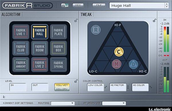 open zoom image for TC Electronic Konnekt 48 Firewire Audio Interface, Fabrik R Studio