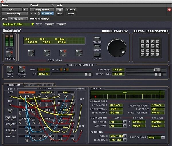open zoom image for Eventide H3000 Factory Harmonizer Native Plug-In Software, Main