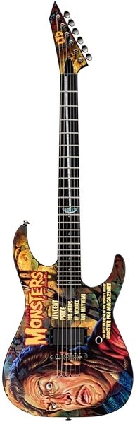 open zoom image for ESP LTD Vincent Price Famous Monsters Limited Edition Electric Guitar (with Case), Main