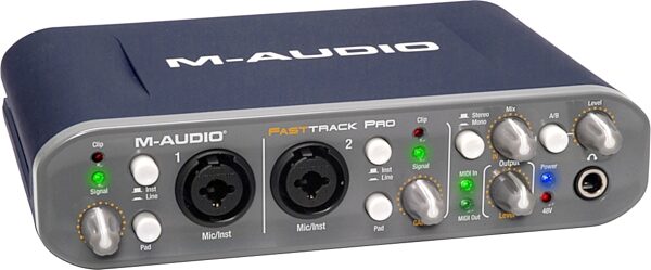 open zoom image for M-Audio Fast Track Pro USB Audio Interface, Main