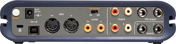 open zoom image for M-Audio Fast Track Pro USB Audio Interface, Back