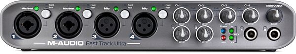 open zoom image for M-Audio Fast Track Ultra USB 2.0 Audio Interface, Front