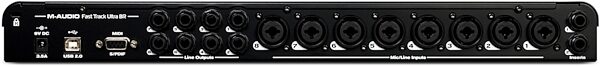 open zoom image for M-Audio Fast Track Ultra 8R USB 2.0 Audio Interface, Back