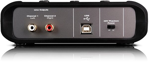 open zoom image for M-Audio Fast Track MKII USB 2.0 Audio Interface, Back