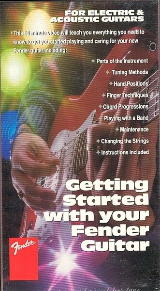 open zoom image for Getting Started With Your Fender Guitar Video, Main