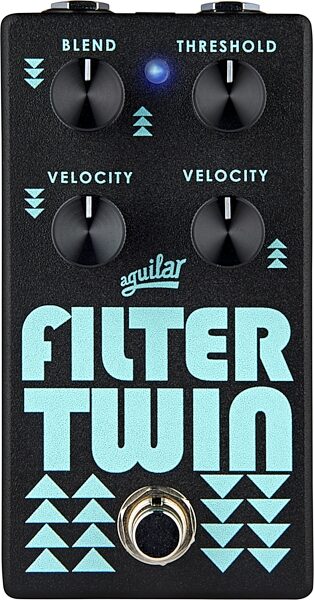 open zoom image for Aguilar Filter Twin Dual Bass Envelope Pedal, New, Action Position Back