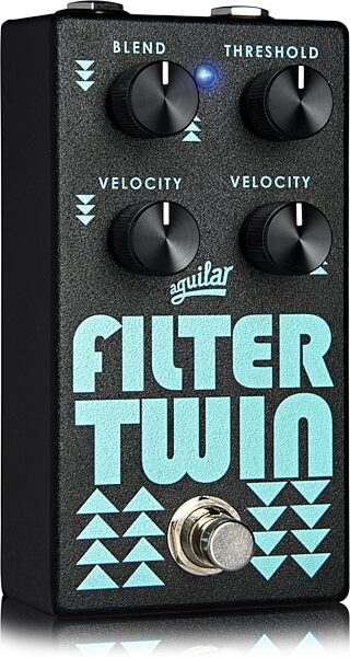 open zoom image for Aguilar Filter Twin Dual Bass Envelope Pedal, New, Action Position Back