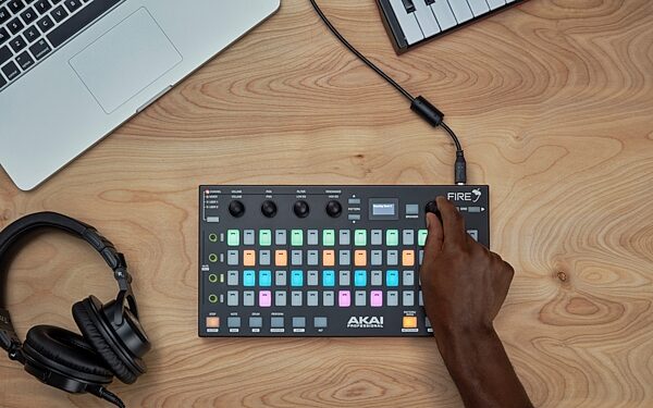 open zoom image for Akai Fire Controller for FL Studio, Action Position Back
