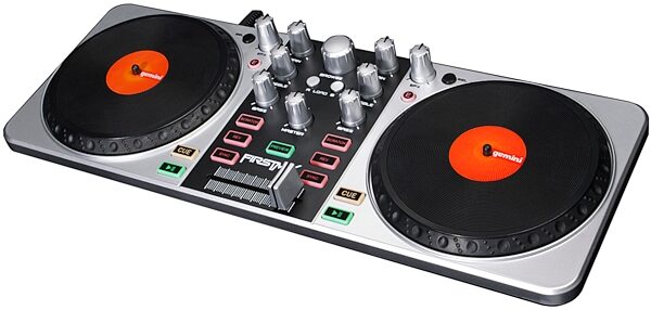 open zoom image for Gemini FirstMix USB DJ Controller, Angle