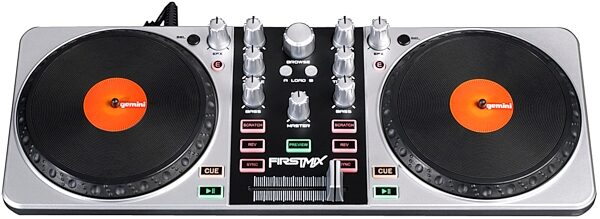 open zoom image for Gemini FirstMix USB DJ Controller, Main