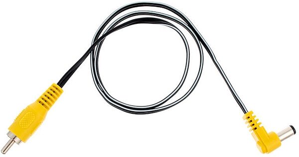 open zoom image for Cioks 3050 Type 3 Flex Cable, 50cm (DC Power, RCA to 5.5/2.5mm Barrel Plug, L-Shape, Center Negative), New, Action Position Back