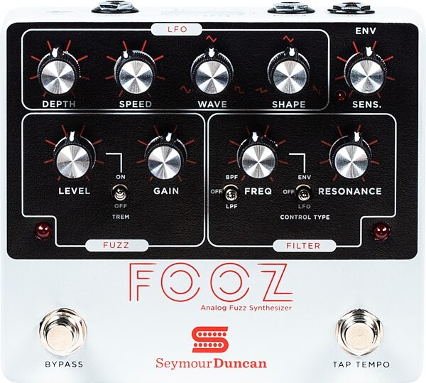 open zoom image for Seymour Duncan FOOZ Analog Fuzz Synthesizer Pedal, Action Position Back
