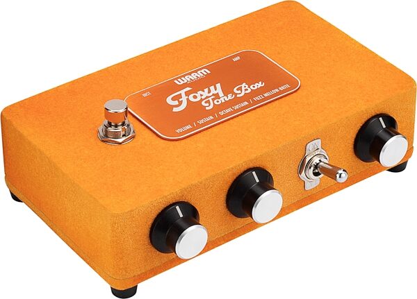 open zoom image for Warm Audio WA-FTB Foxy Tone Box Vintage Fuzz Pedal, New, Angled Front