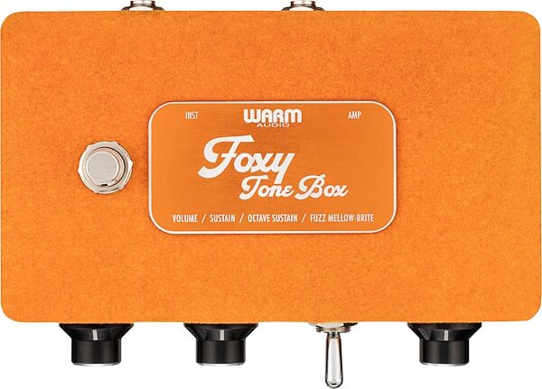 open zoom image for Warm Audio WA-FTB Foxy Tone Box Vintage Fuzz Pedal, New, Detail Front