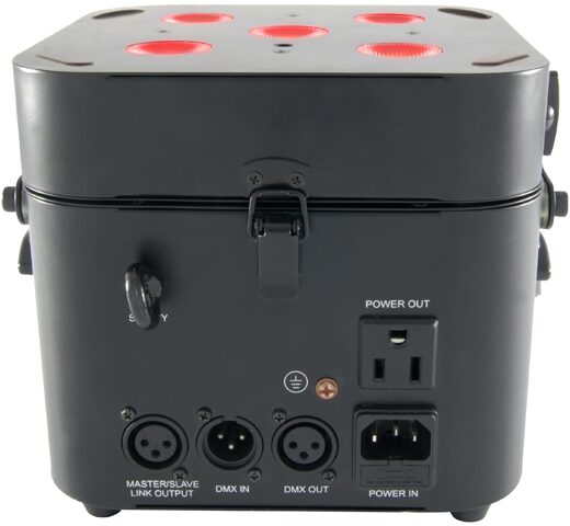 open zoom image for Chauvet Freedom Par Quad 5 Wireless Stage Light, Black Rear