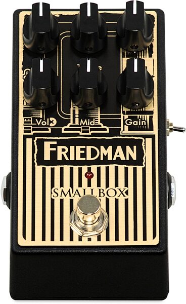 open zoom image for Friedman SmallBox Overdrive Pedal, New, Action Position Back