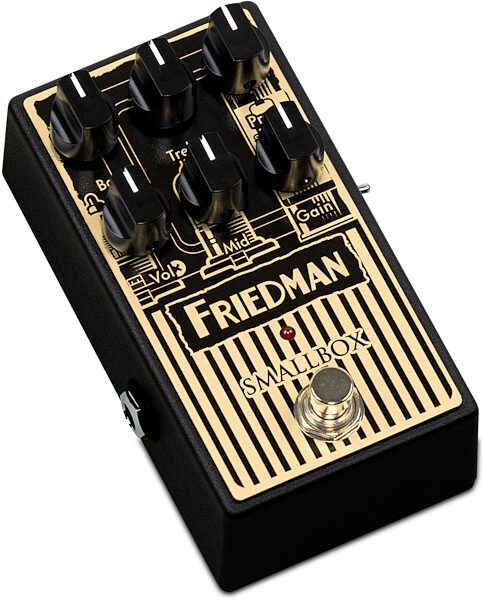 open zoom image for Friedman SmallBox Overdrive Pedal, New, Action Position Back