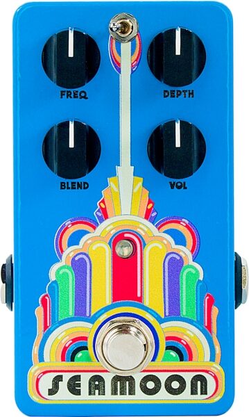 open zoom image for Seamoon Funk Machine Envelope Filter Pedal, Action Position Back