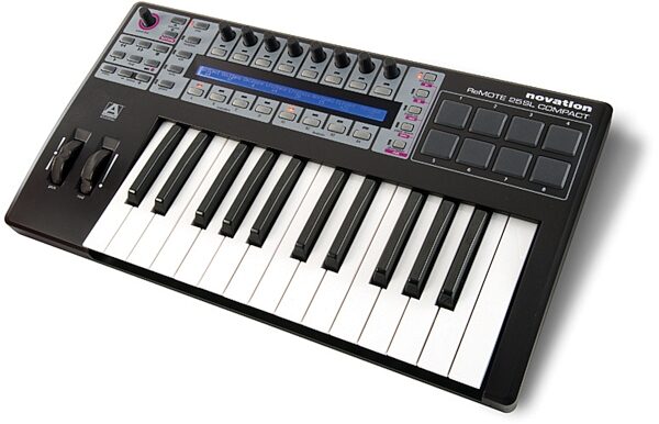 open zoom image for Novation Remote 25SL Compact 25-Key USB Keyboard Controller, Angle