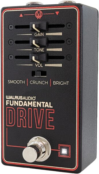 open zoom image for Walrus Audio Fundamental Series Drive Overdrive Pedal, New, Action Position Back